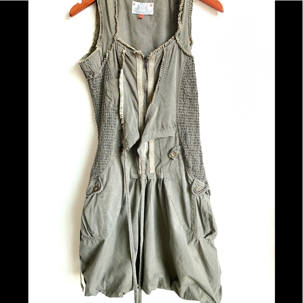 Army green dress